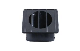 1967-72 Chevy & GMC Truck Defroster Duct - Black Image